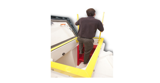 Tornado Shelter Entry, Storm Shelter Entrance, Double Wall Foam Filled Construction